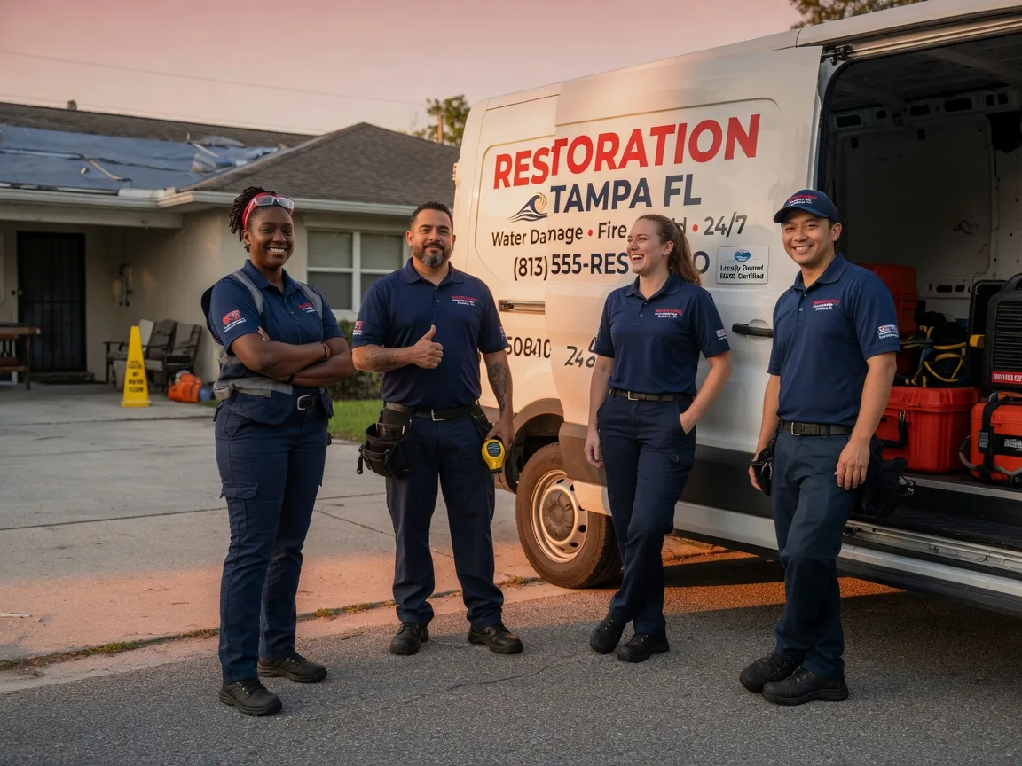 Water Damage Restoration company in Bruceville, TX